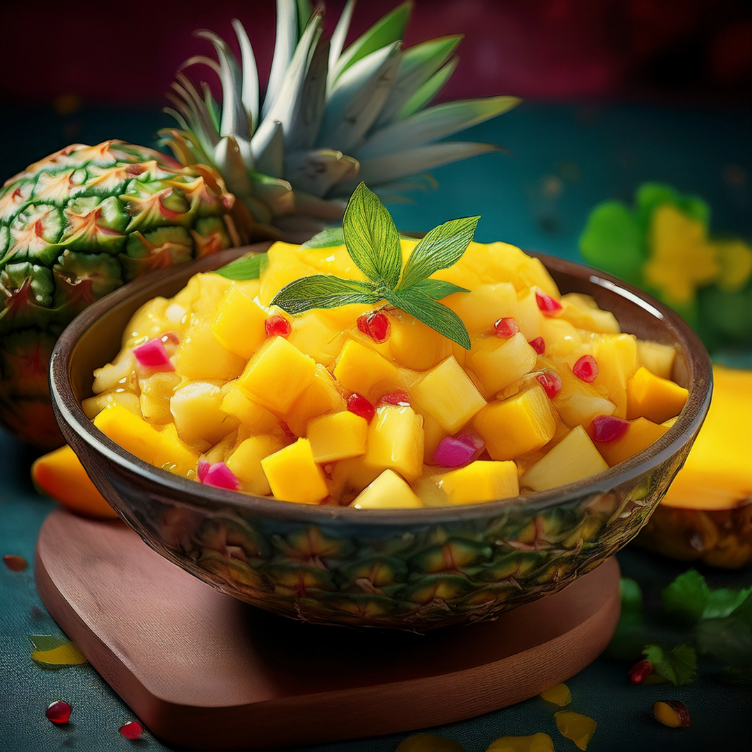 Pineapple & Mango Salsa Mini Wax Melt